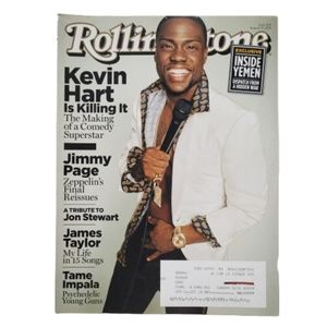 Rolling Stone Magazine 1241 August 13, 2015 Kevin Hart James Taylor Jimmy Page